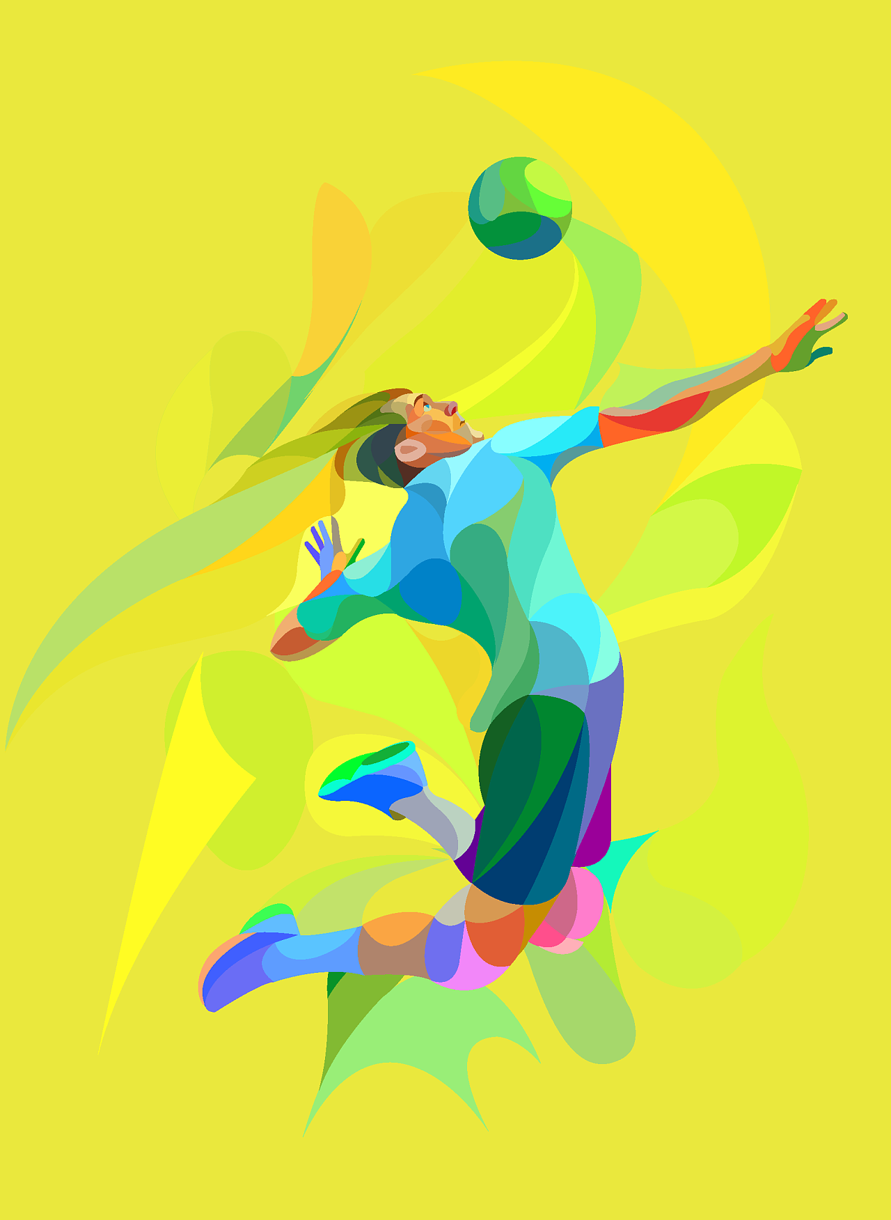 足球迷们追 足球迷们追